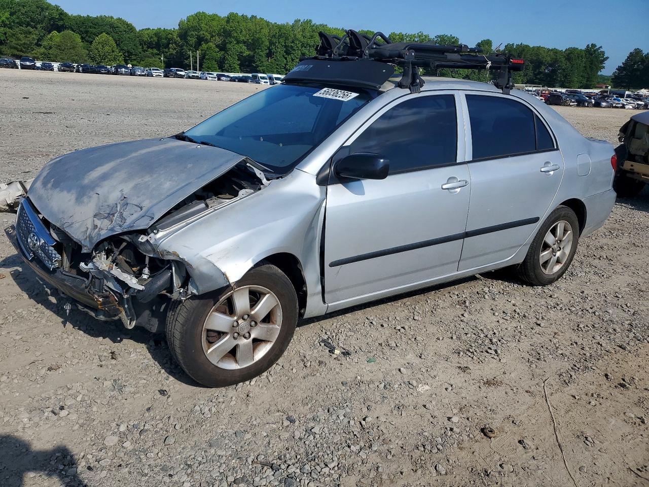 2007 Toyota Corolla CE, VIN JTDBR32E670123319 — Front end