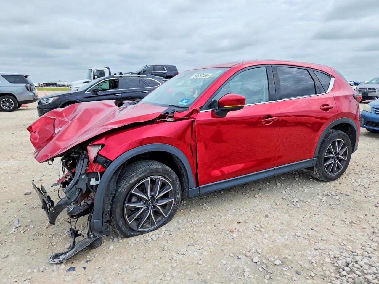 2018 Mazda CX-5 Grand Touring, VIN JM3KFBDM5J0314106 — Front end