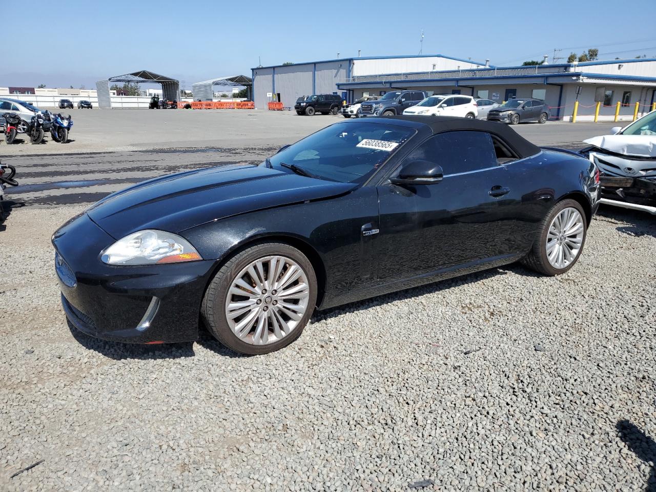 2010 Jaguar XK, VIN SAJWA4GB5ALB36022 — Minor dents and scratches