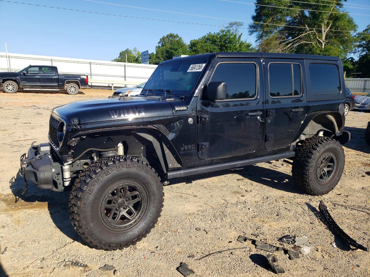 2025 Jeep Wrangler Willys, VIN 1C4PJXDG3SW518714 — Front end