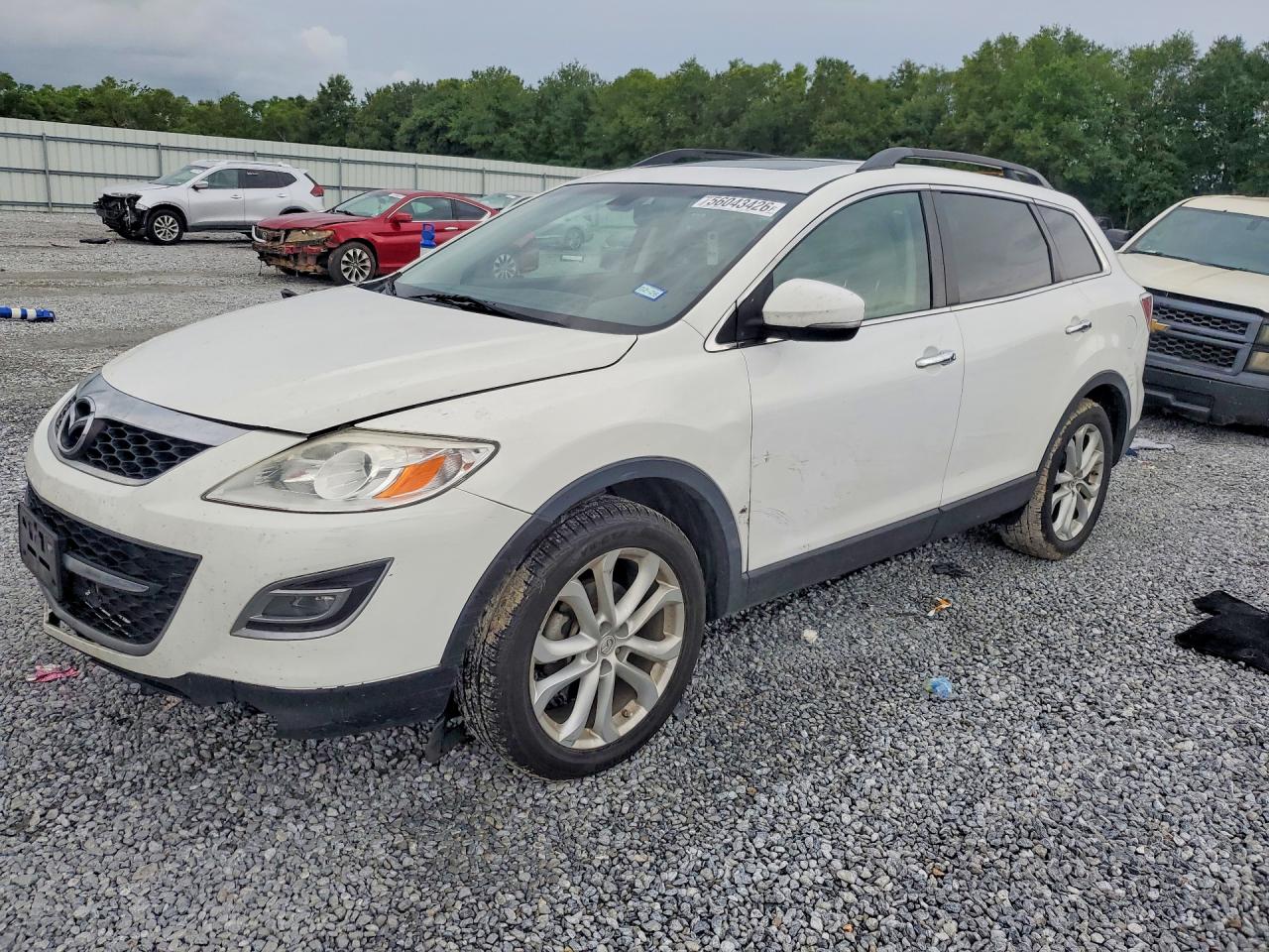 2011 Mazda CX-9 Grand Touring, VIN JM3TB2DA2B0314913 — Front end