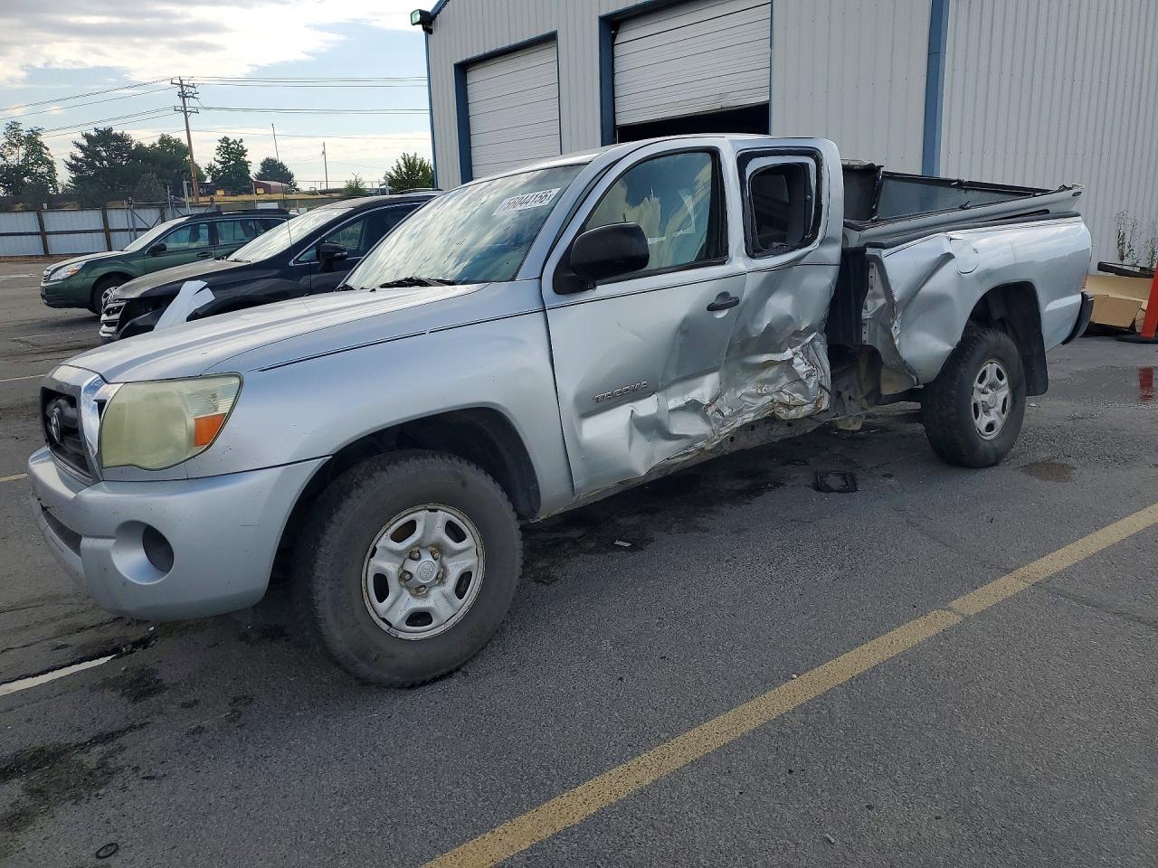 2008 Toyota Tacoma, VIN 5TETX22N68Z577351 — Повреждение рамы