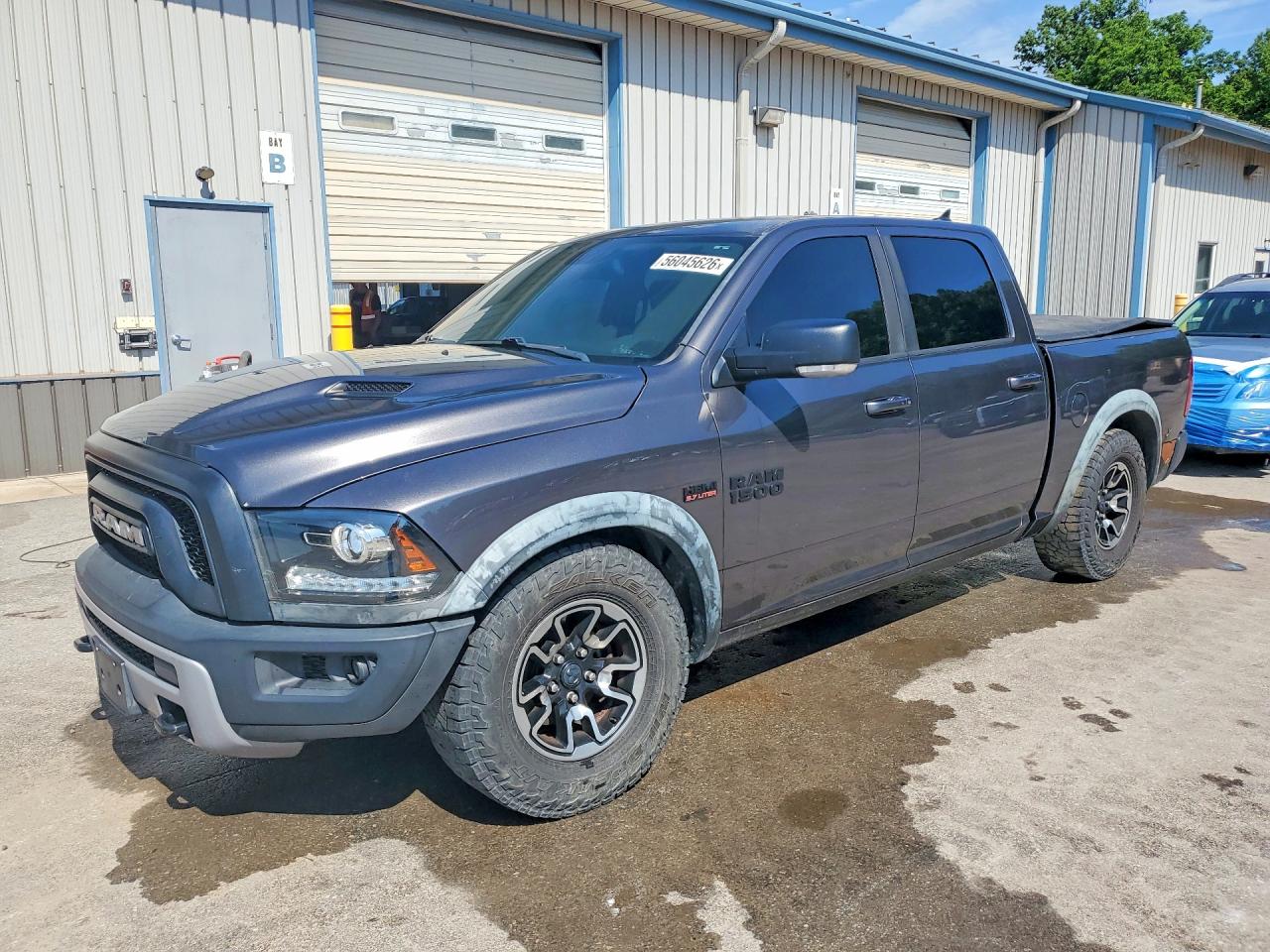 2017 Ram 1500 Rebel, VIN 1C6RR7YT6HS527066 — Interior fire