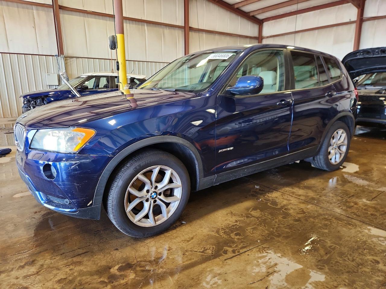 2014 BMW X3 xDrive35i, VIN 5UXWX7C5XE0E80885 — Перед