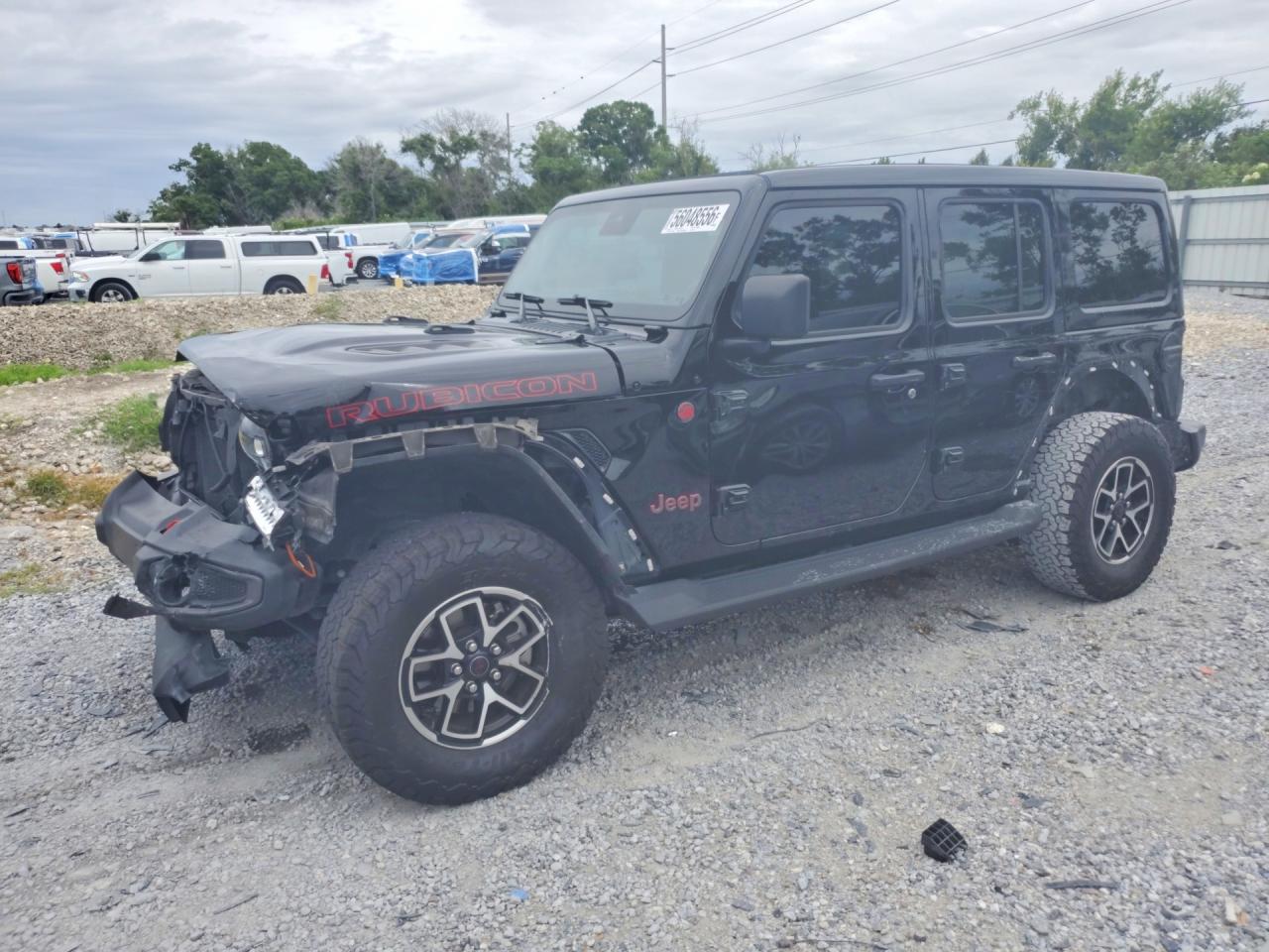 2024 Jeep Wrangler Rubicon, VIN 1C4PJXFG3RW280774 — Front end