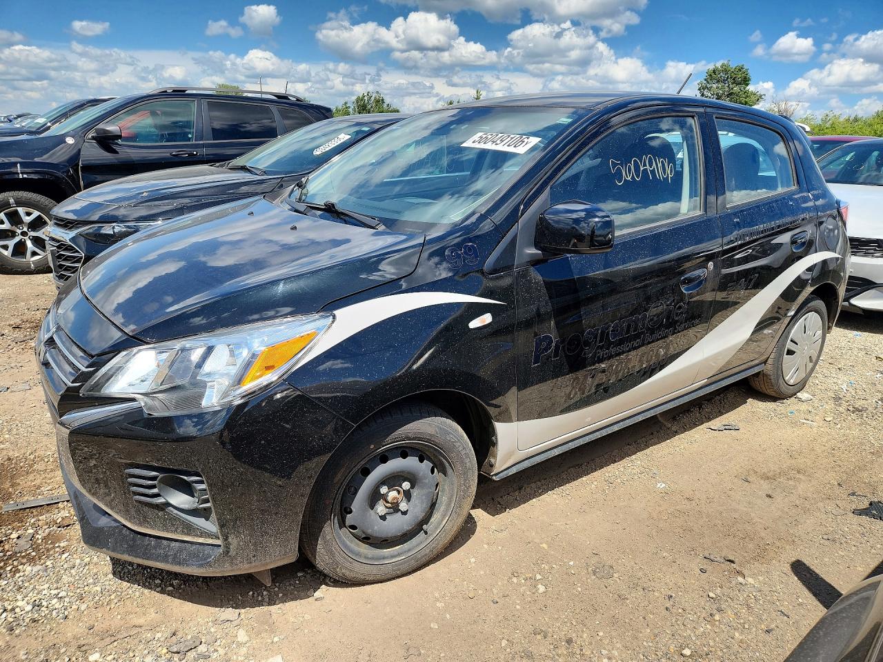2023 Mitsubishi Mirage ES, VIN ML32AUHJ7PH002515 — Undercarriage