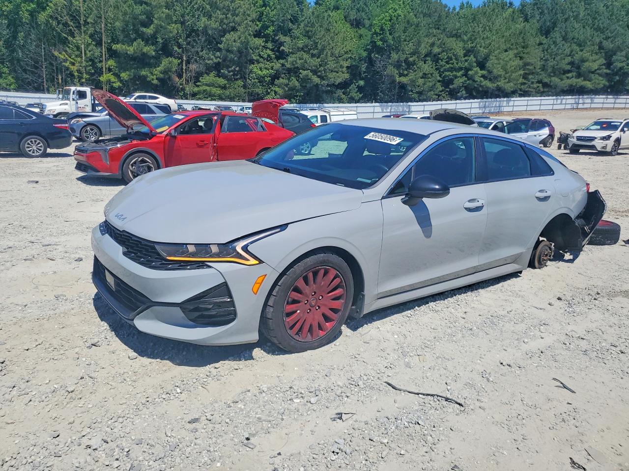 2023 Kia K5 GT-Line, VIN 5XXG64J29PG223215 — Rear end