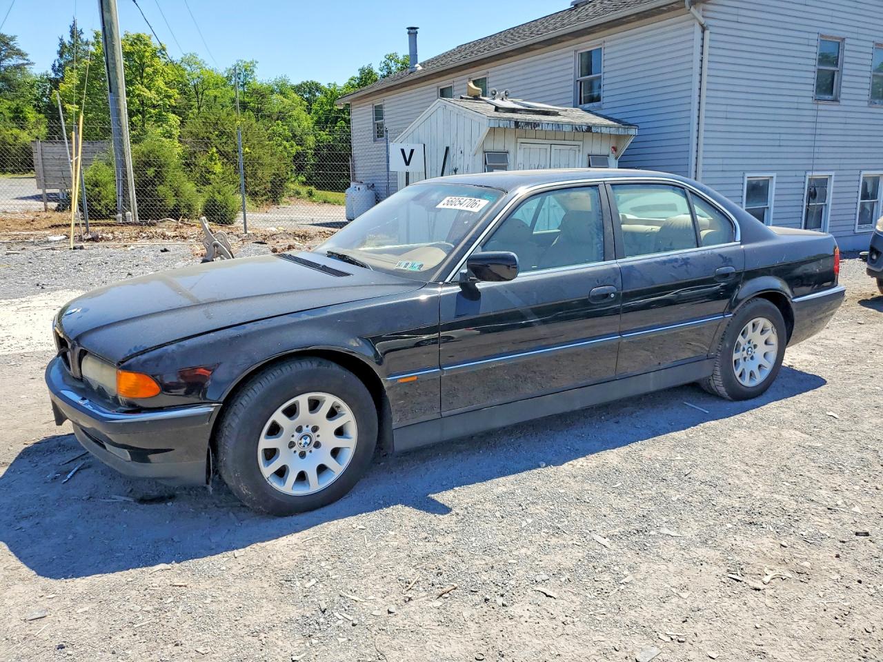 2000 BMW 7 Series 740i, VIN WBAGG8349YDN78493 — Мелкие вмятины и царапины