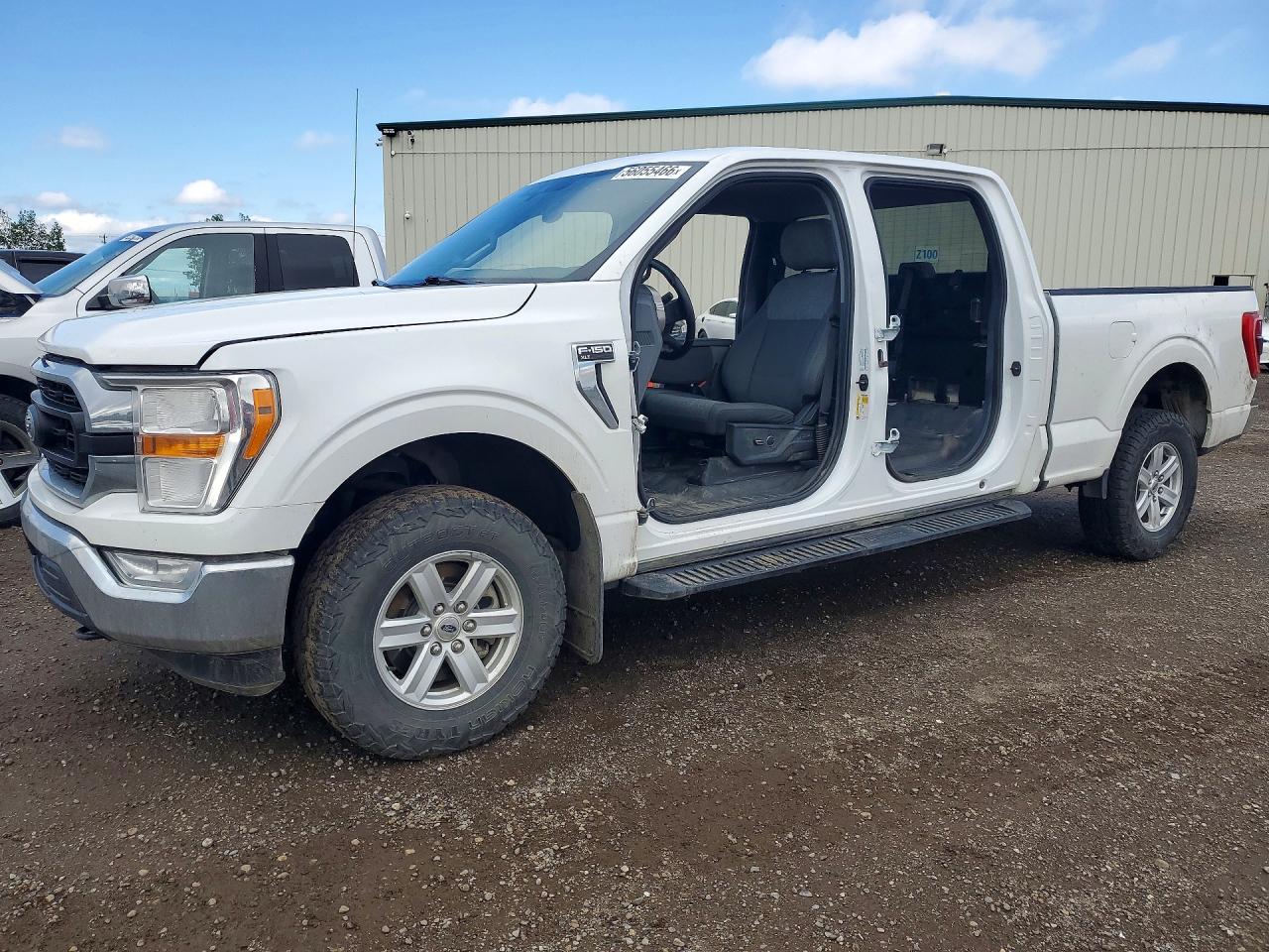 2021 Ford F-150 XLT, VIN 1FTFW1E54MFB19014 — Vandalism