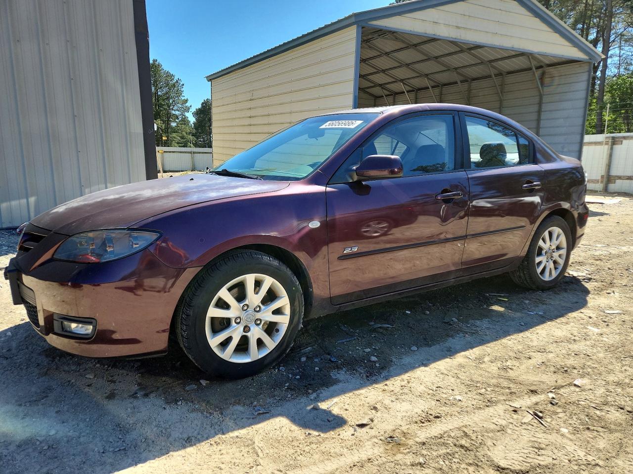 2007 Mazda 3 S Grand Touring, VIN JM1BK323971742557 — Side