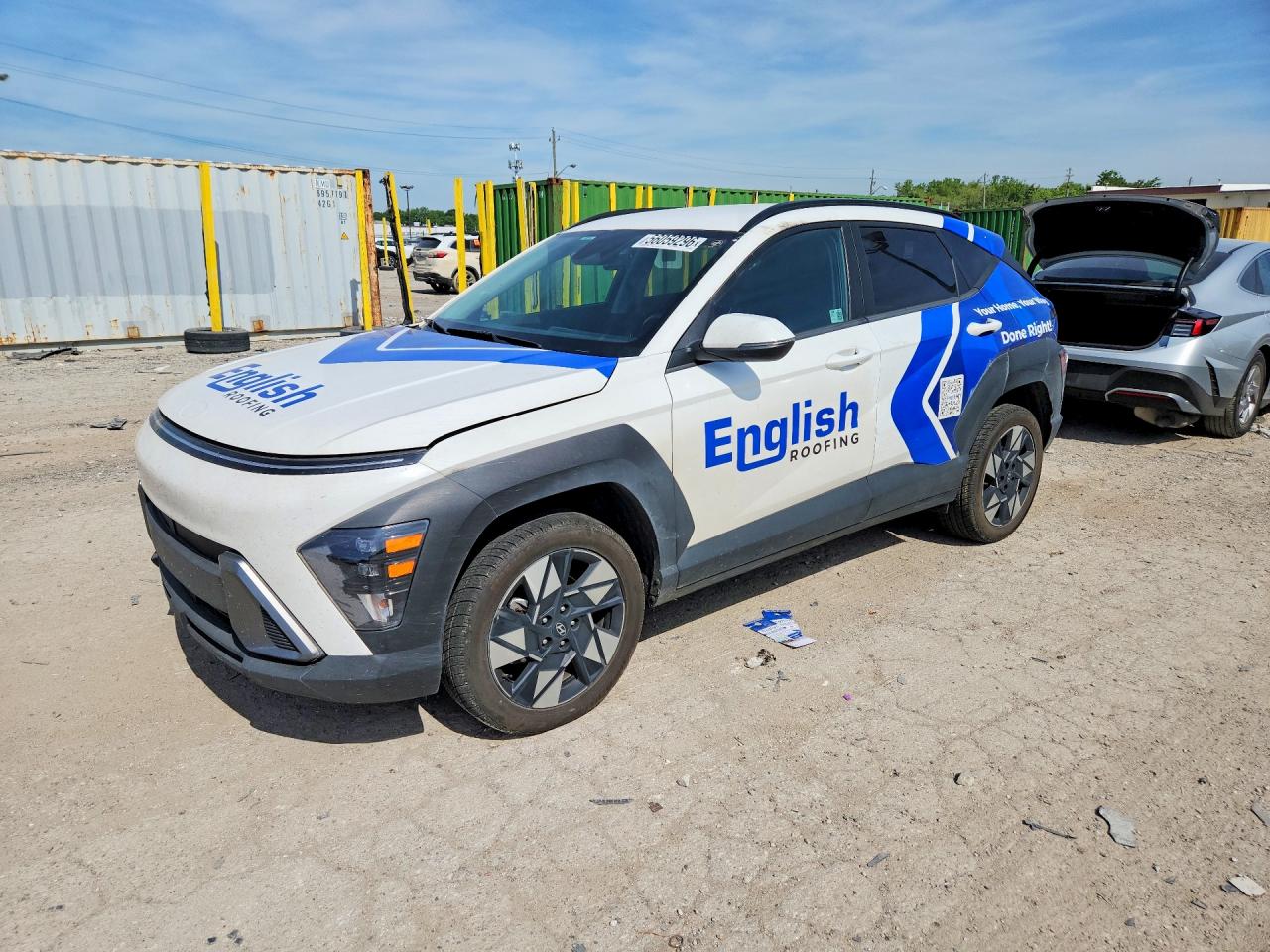 2024 Hyundai Kona SEL, VIN KM8HCCAB1RU062908 — Rear end