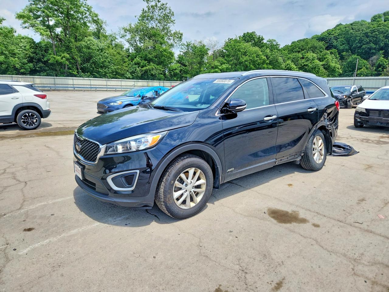 2017 Kia Sorento LX, VIN 5XYPGDA32HG254759 — Rear end