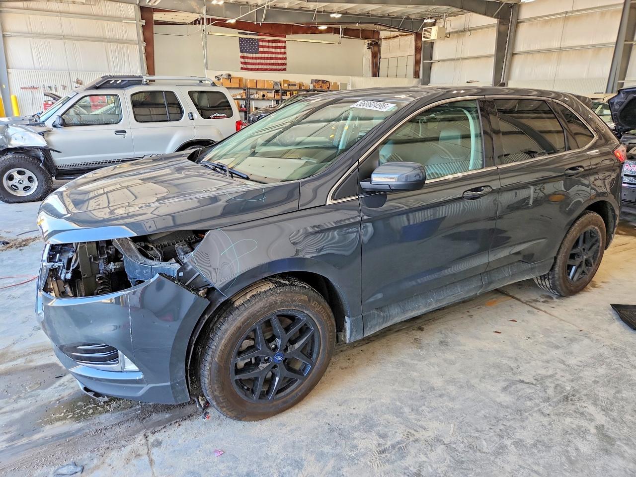 2021 Ford Edge SEL, VIN 2FMPK4J90MBA01632 — Front end