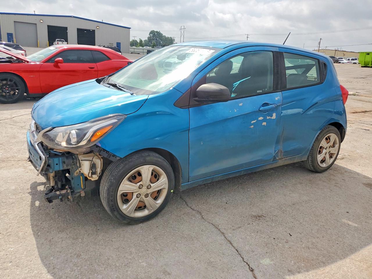 2021 Chevrolet Spark LS, VIN KL8CB6SA7MC738813 — Front end
