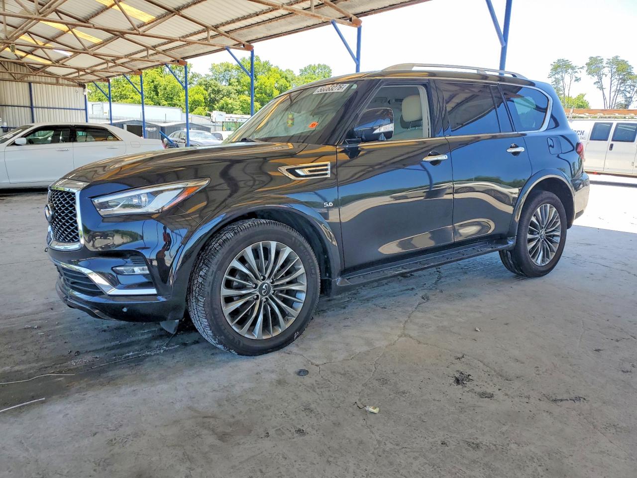 2018 Infiniti QX80, VIN JN8AZ2NE7J9194358 — Rollover