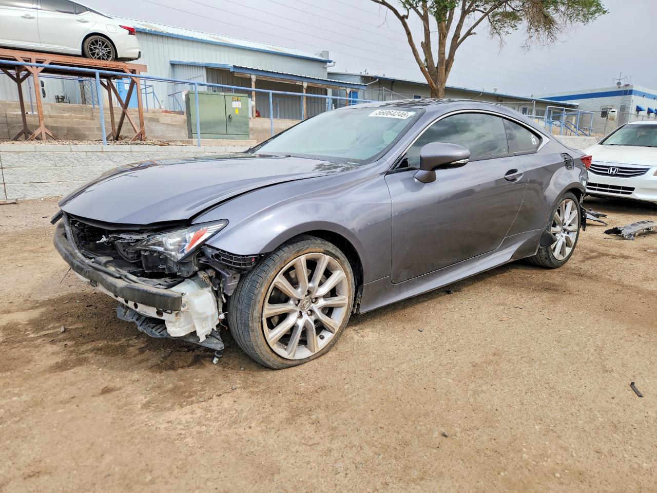 2016 Lexus RC 350 F Sport, VIN JTHHE5BC6G5012934 — Front end