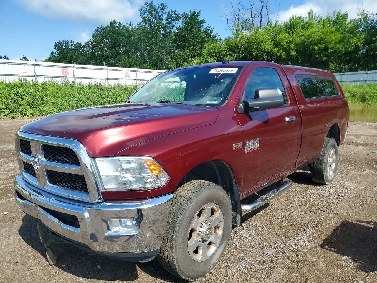 2018 Ram 2500, VIN 3C6LR5BTXJG251717 — Minor dents and scratches