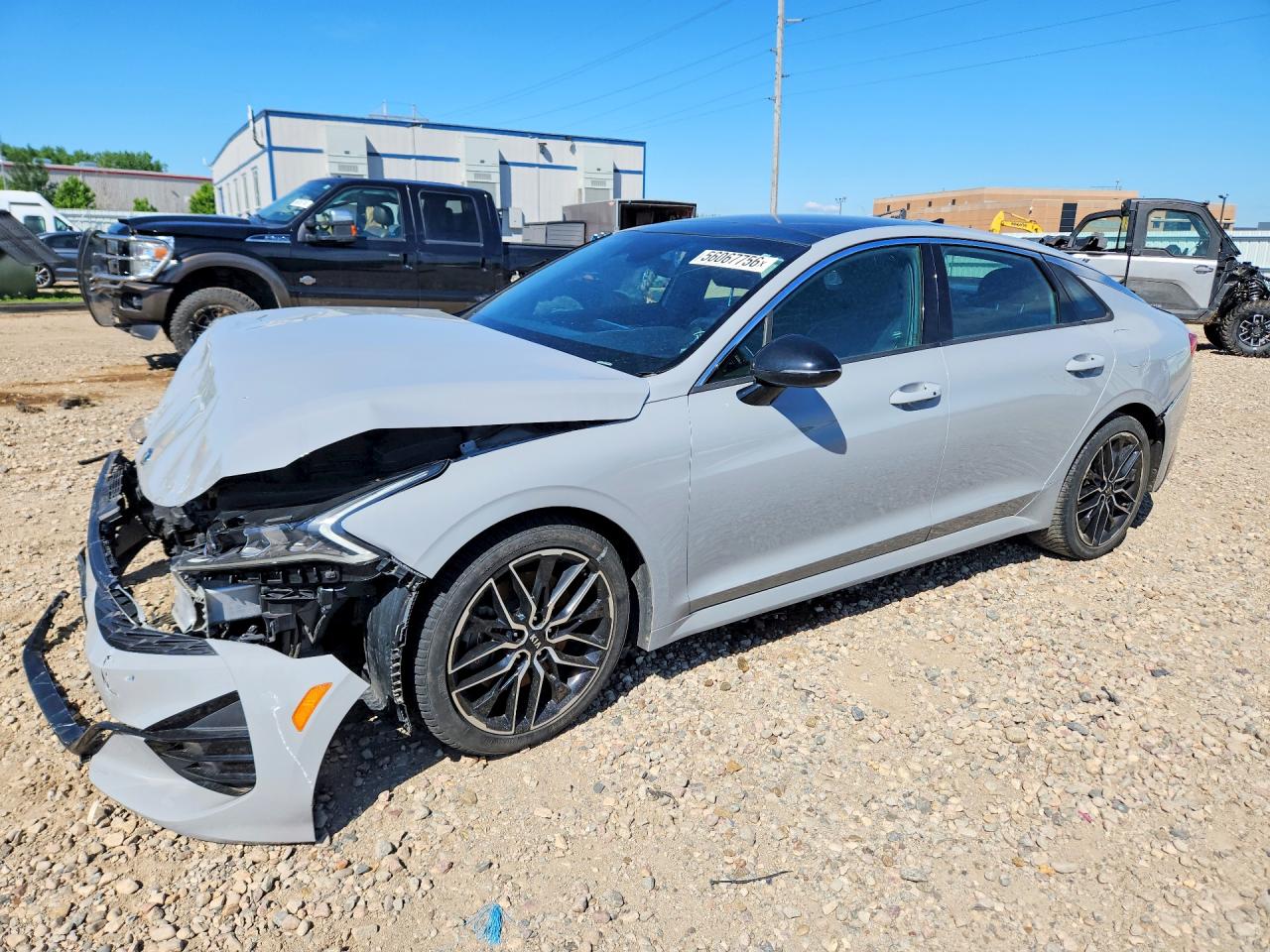 2021 Kia K5 GT, VIN 5XXG44J82MG081988 — Front end