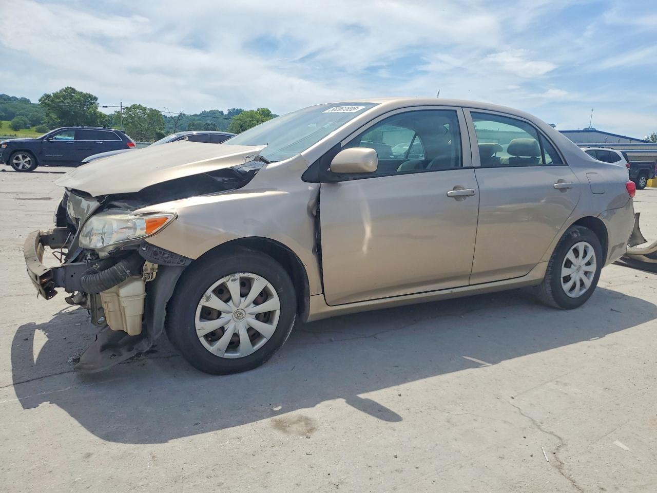 2009 Toyota Corolla LE, VIN 1NXBU40E39Z085935 — Front end