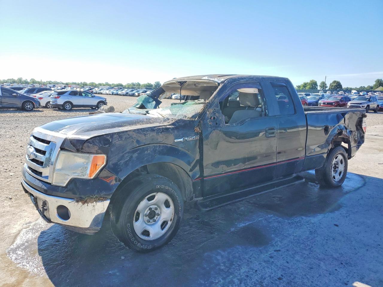2009 Ford F-150 STX, VIN 1FTRX12809FA90269 — Roof