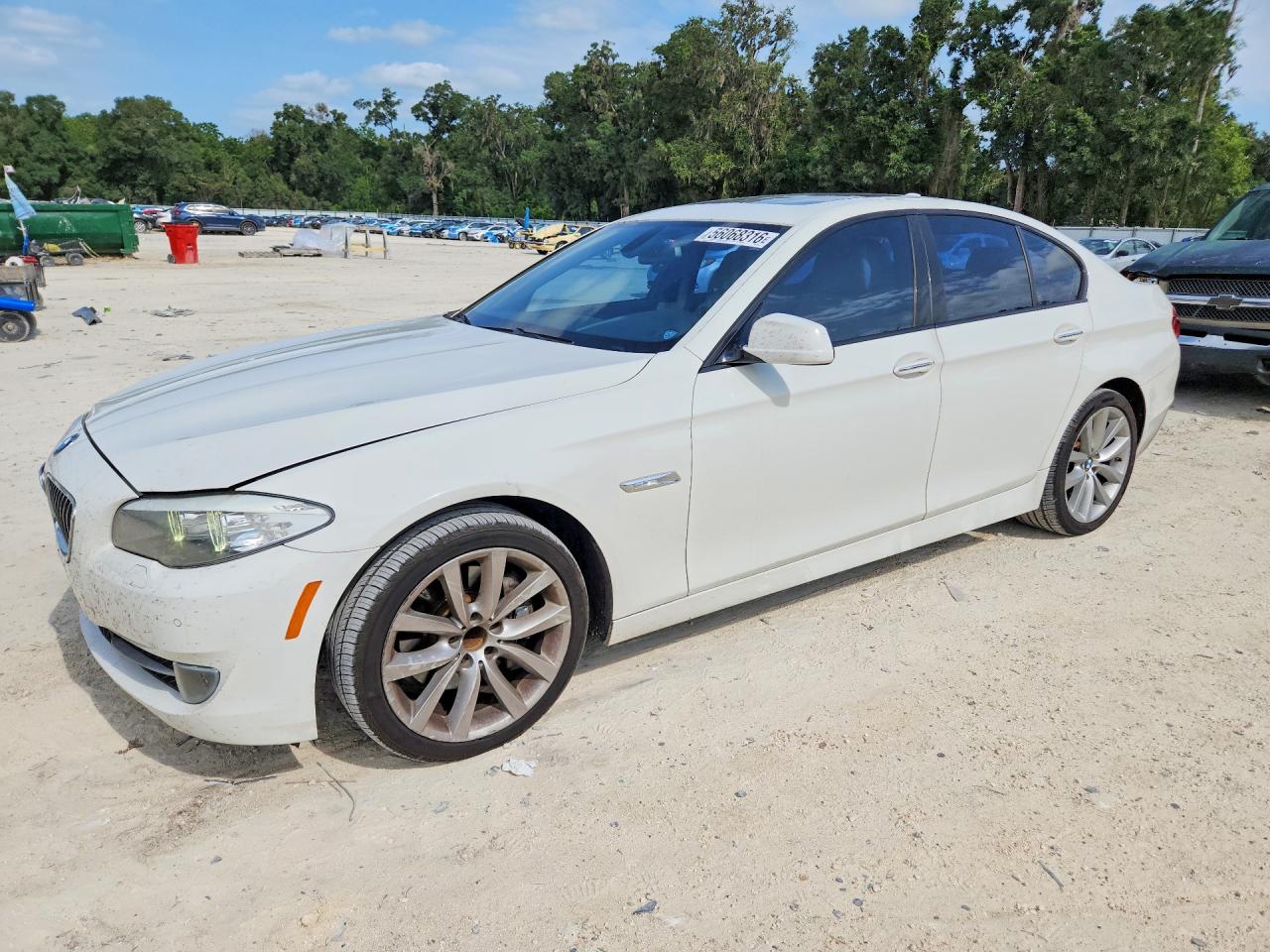 2012 BMW 5 Series 535i, VIN WBAFR7C51CC813542 — Front end