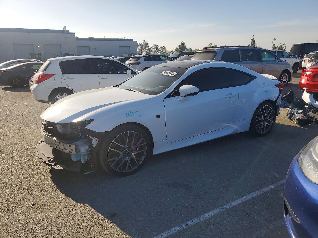 2017 Lexus RC 350 F Sport, VIN JTHHE5BC9H5014792 — Front end
