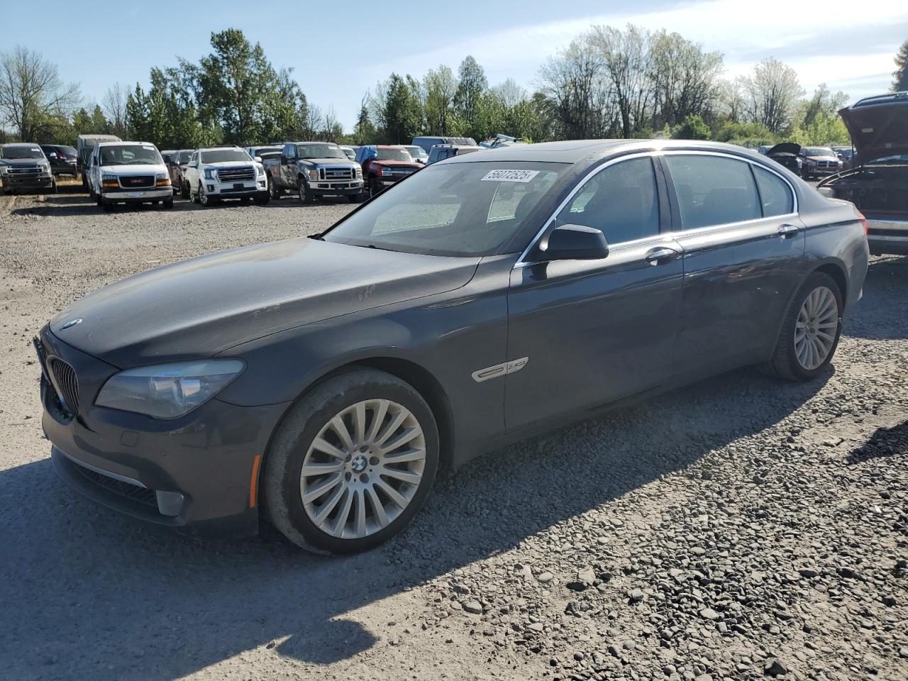 2011 BMW 7 Series 750Li xDrive, VIN WBAKC8C52BC432349 — Auction photo