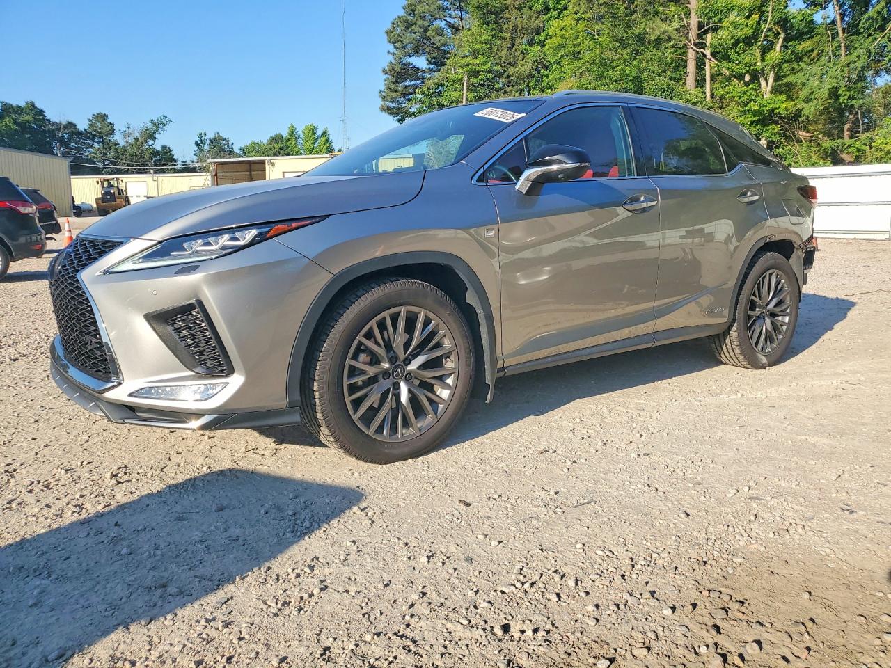 2021 Lexus RX 450h F Sport, VIN 2T2YGMDA7MC062463 — Зад