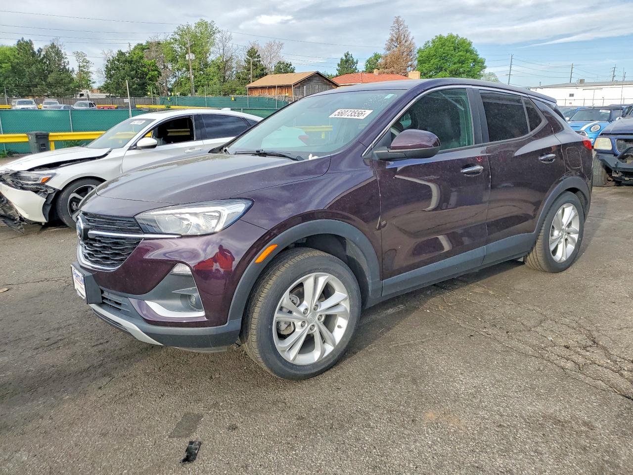 2021 Buick Encore GX Preferred, VIN KL4MMCSLXMB086744 — Rear end