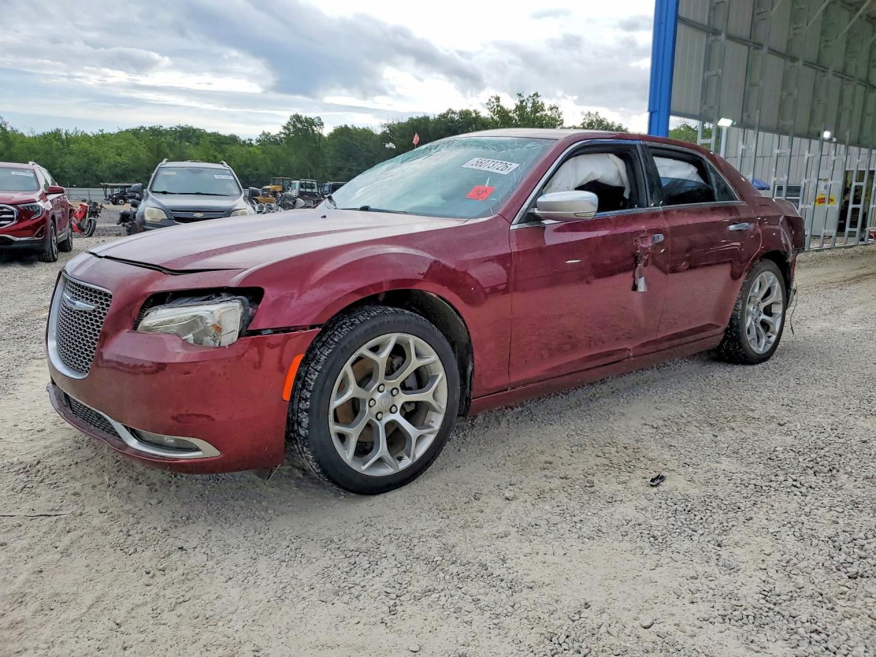 2018 Chrysler 300 C, VIN 2C3CCAPTXJH191082 — Rollover