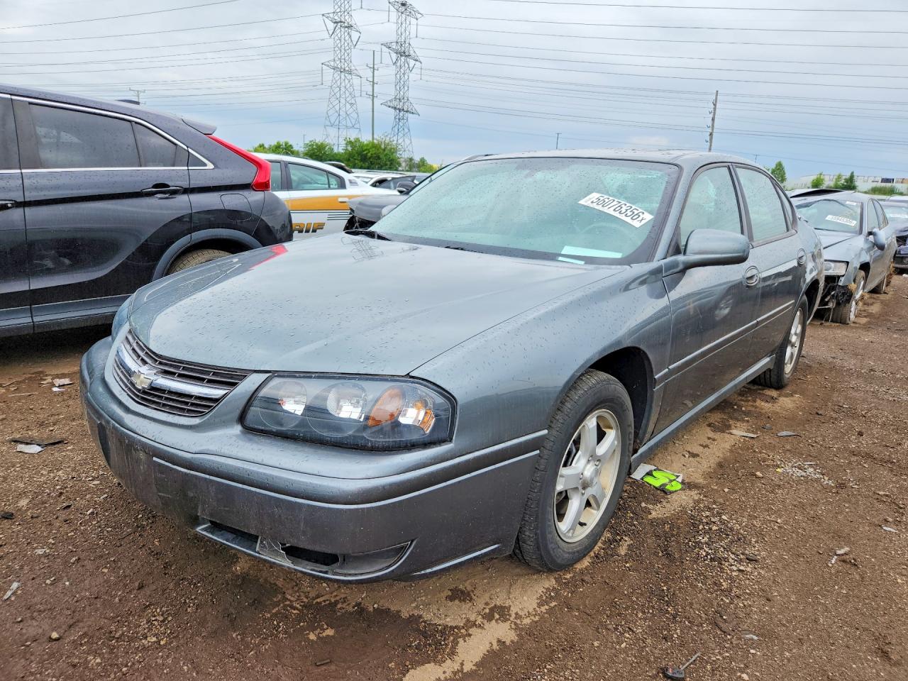 2005 Chevrolet Impala LS, VIN 2G1WH52K659108885 — Front end