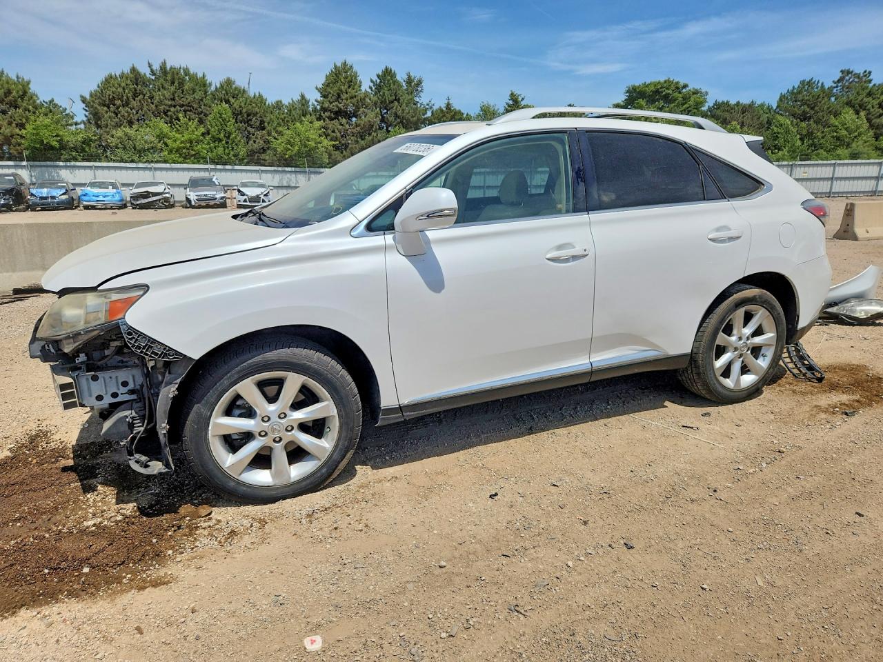 2010 Lexus RX 350, VIN JTJZK1BA0A2000953 — Front end