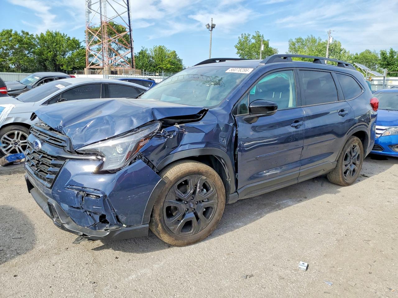 2025 Subaru Ascent Onyx, VIN 4S4WMAFD2S3443424 — Front end