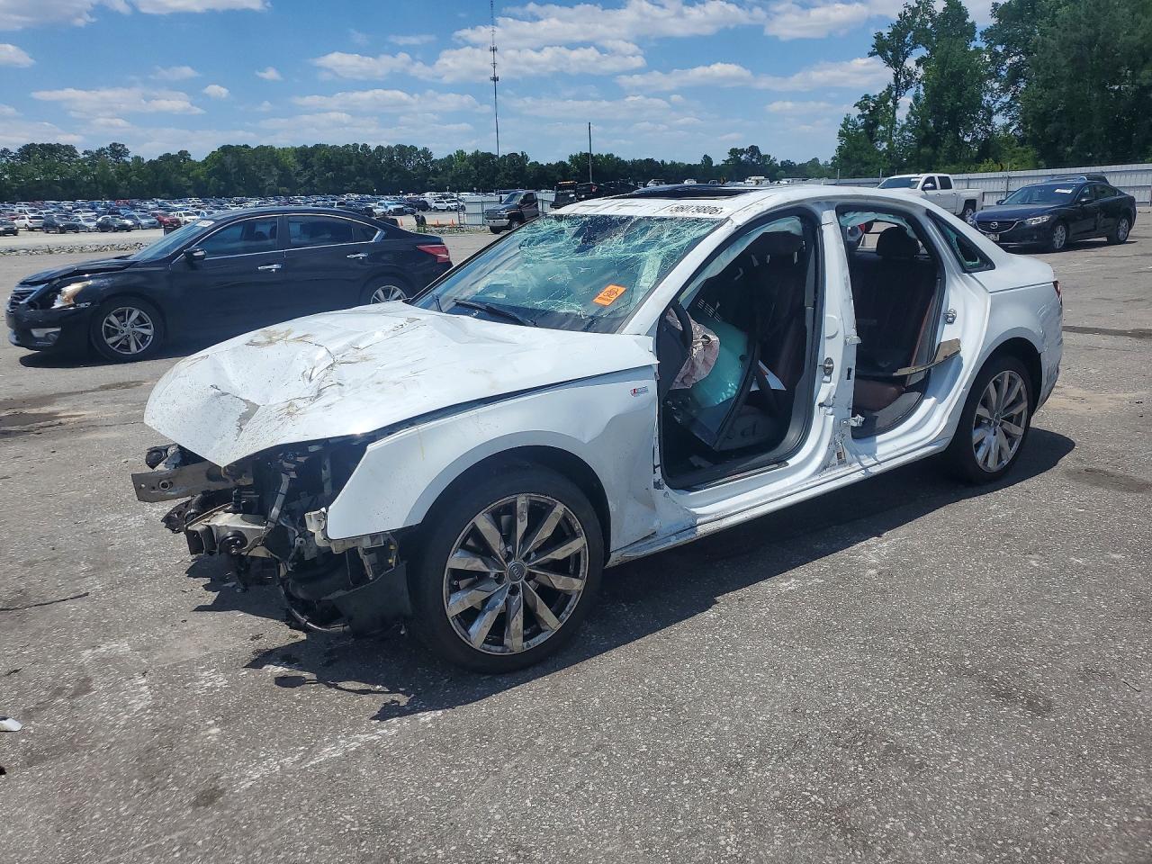2018 Audi A4 Premium, VIN WAUKMAF48JN013450 — Rollover
