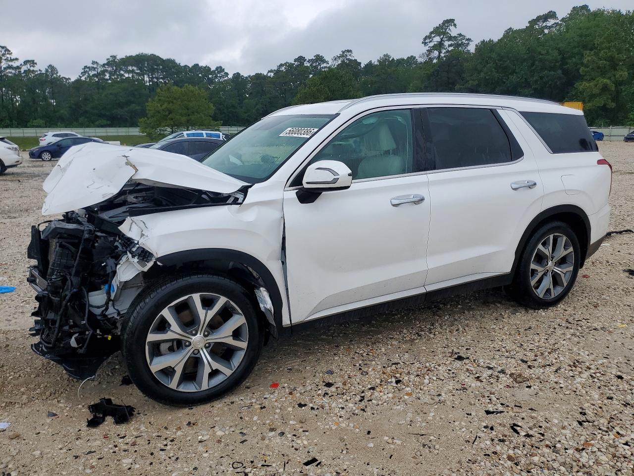 2021 Hyundai Palisade SEL, VIN KM8R4DHE3MU205065 — Front end