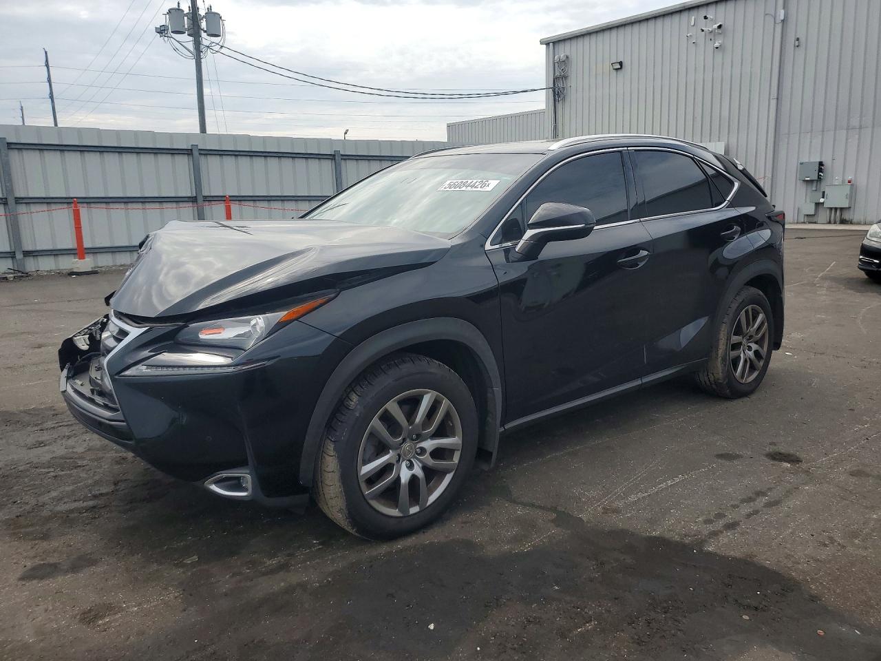 2016 Lexus NX F Sport, VIN JTJBARBZ9G2058335 — Front end