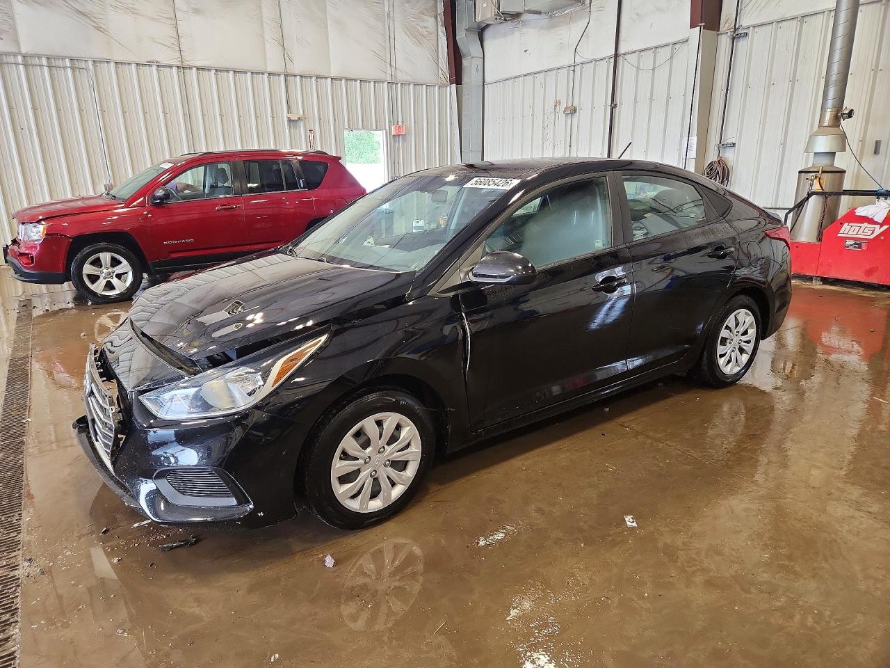2021 Hyundai Accent SE, VIN 3KPC24A69ME134102 — Front end