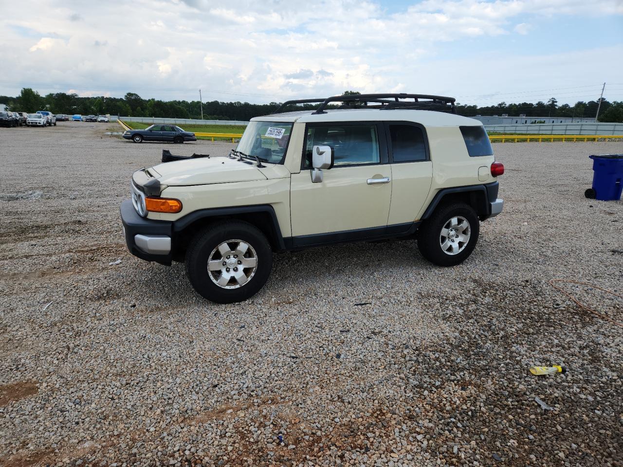 2008 Toyota FJ Cruiser, VIN JTEBU11F18K035440 — Undercarriage