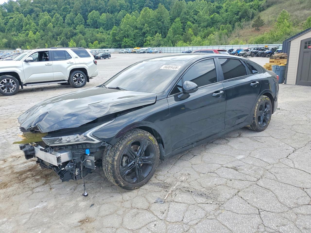 2022 Kia K5 GT-Line, VIN 5XXG64J23NG165230 — Front end