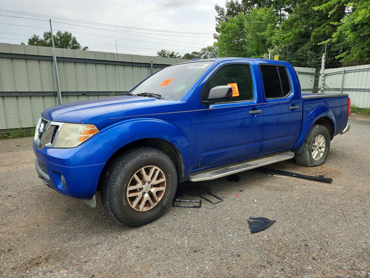 2015 Nissan Frontier SV, VIN 1N6AD0ER3FN741977 — Interior fire