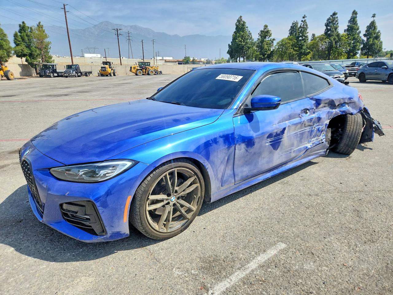 2023 BMW 4 Series 430i, VIN WBA53AP08PCM04226 — Rear end