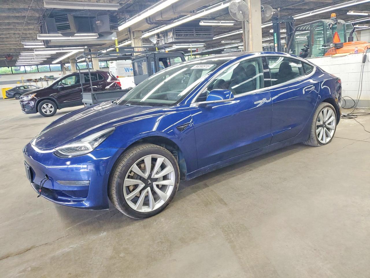 2018 Tesla Model 3 Long Range Battery, VIN 5YJ3E1EA0JF008155 — Auction photo