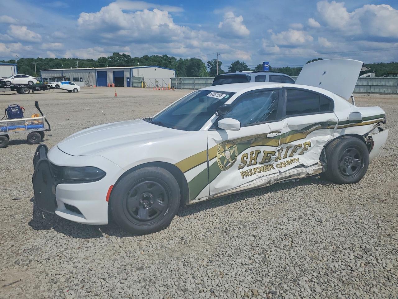 2019 Dodge Charger Police, VIN 2C3CDXAT8KH558376 — Side