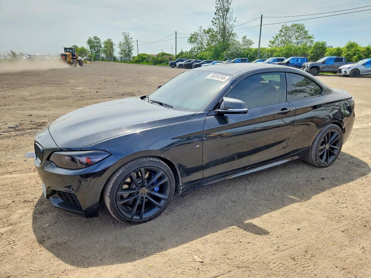 2018 BMW 2 Series M240i xDrive, VIN WBA2J7C50JVB28443 — Rear end