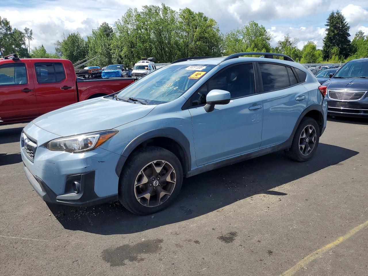 2018 Subaru Crosstrek Premium, VIN JF2GTADC0JH290759 — Vandalism