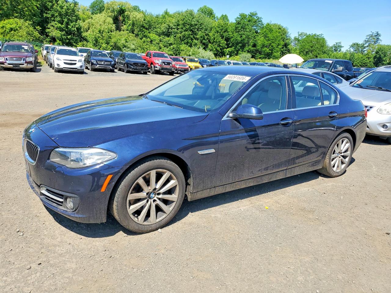 2016 BMW 5 Series 535i xDrive, VIN WBA5B3C59GG256080 — Roof