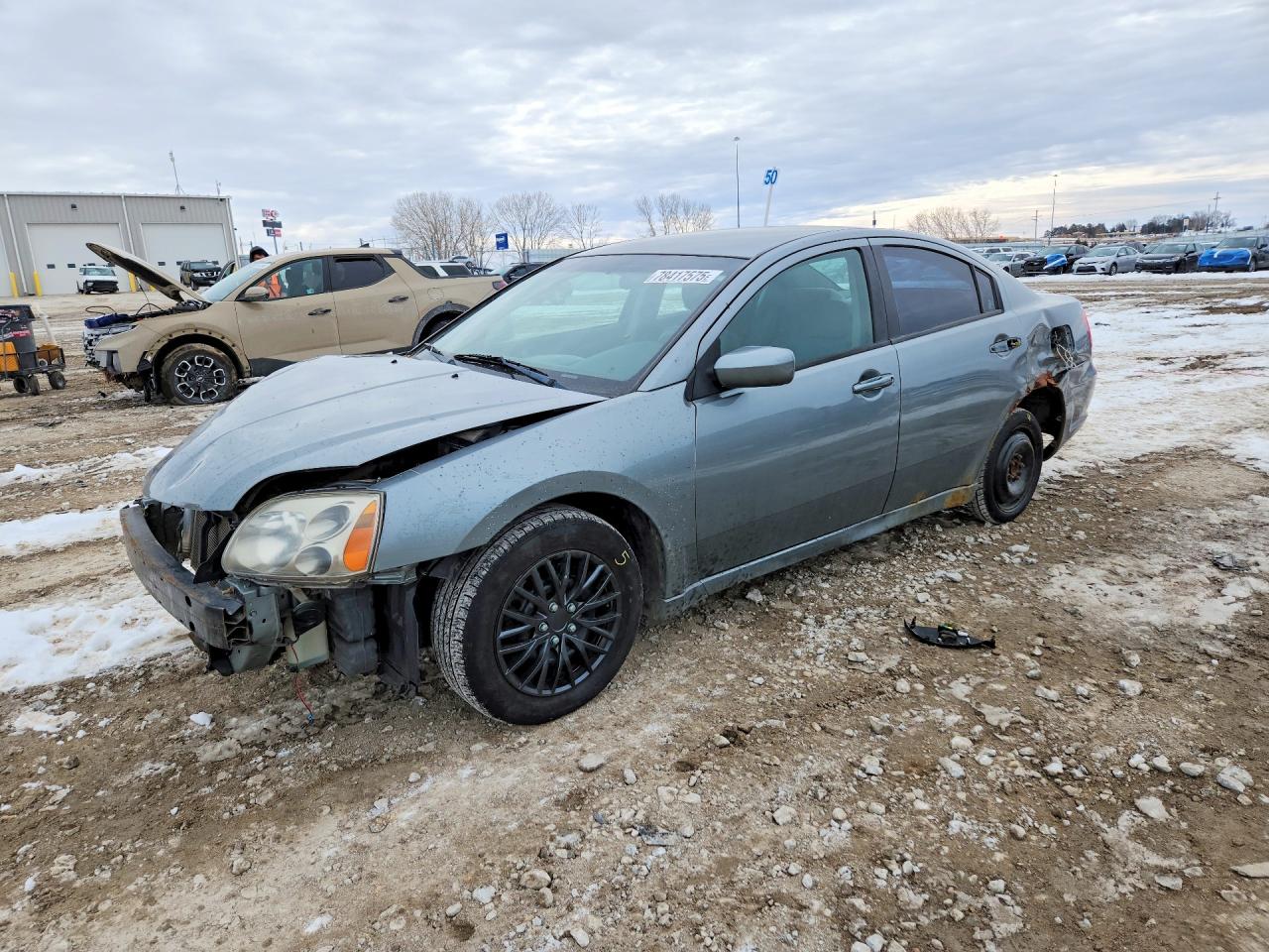 2009 Mitsubishi Galant ES, VIN 4A3AB36F39E042414 — Перед