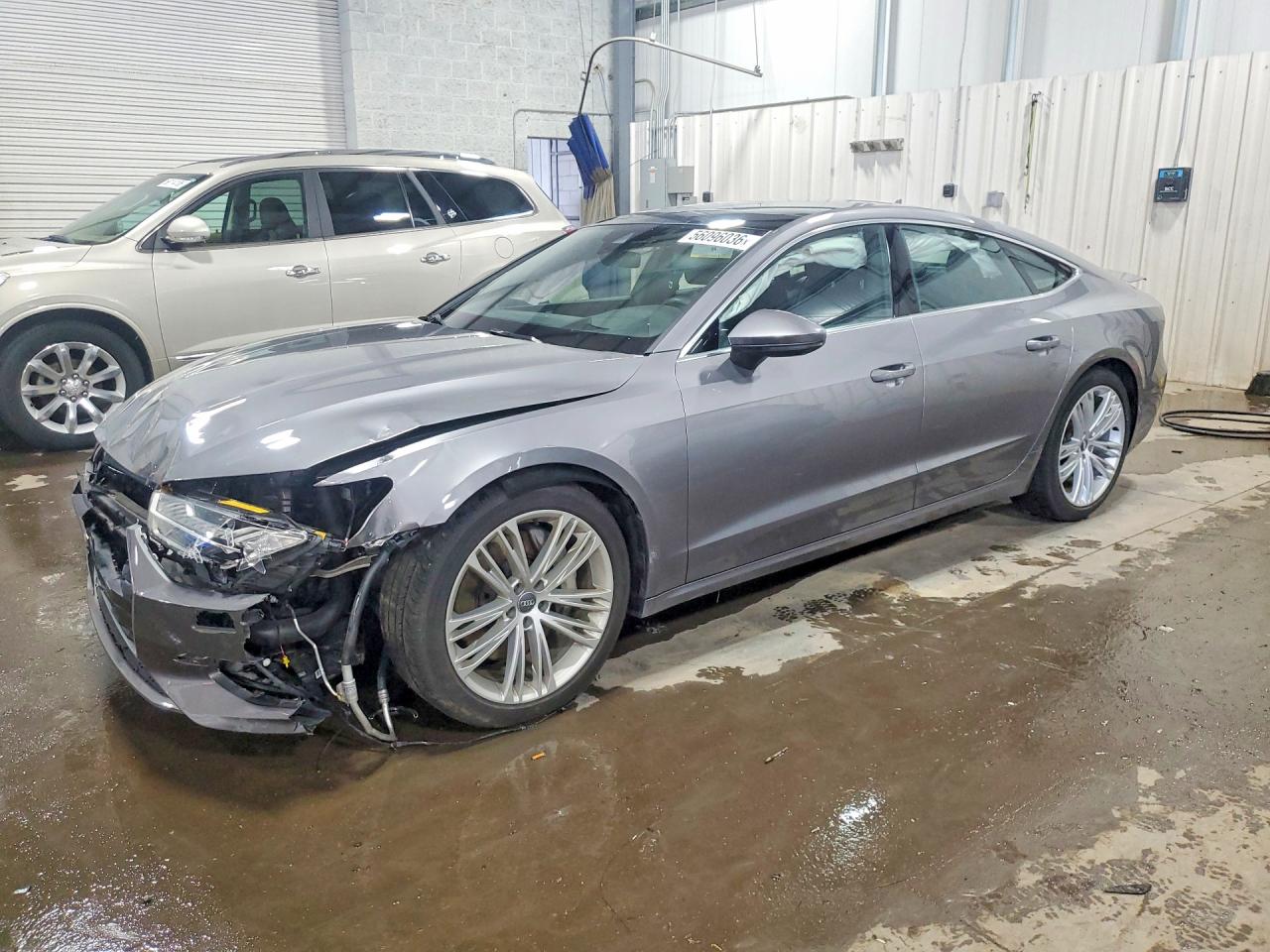 2019 Audi A7 Prestige, VIN WAUS2AF28KN028892 — Front end