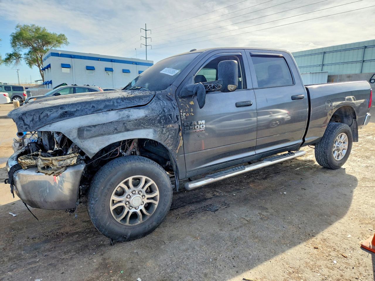 2018 Ram 2500 Tradesman, VIN 3C6UR5CJ6JG260206 — Burn