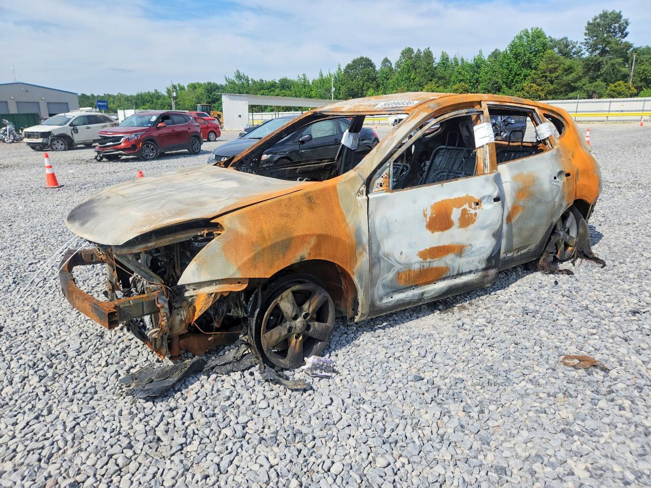 2013 Nissan Rogue SL, VIN JN8AS5MT2DW554907 — Burn